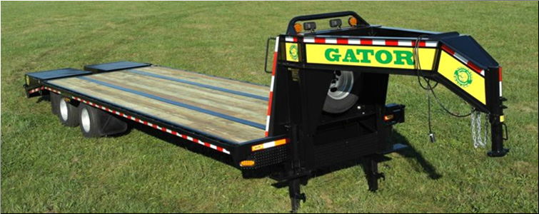 GOOSENECK TRAILER 30ft tandem dual - all heavy-duty equipment trailers special priced  Delaware County, Ohio