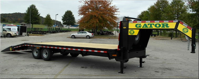 Gooseneck flat bed trailer for sale14k  Delaware County, Ohio